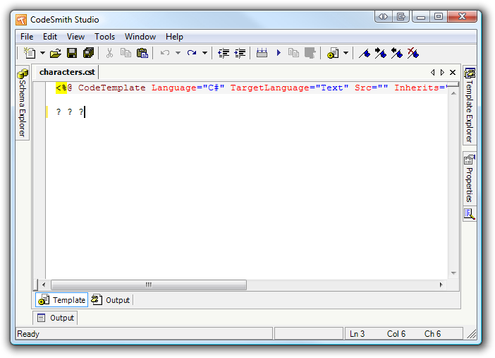 Encoding Question Marks